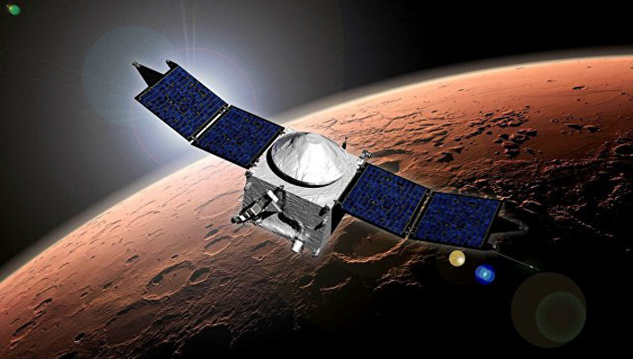 Орбитальный аппарат НАСА (NASA) с именем MAVEN