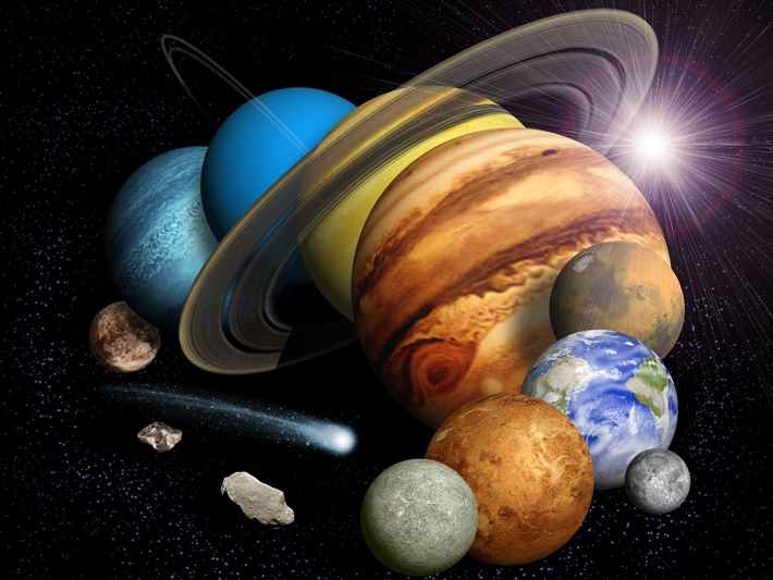 Насколько же огромный является Солнечная система?