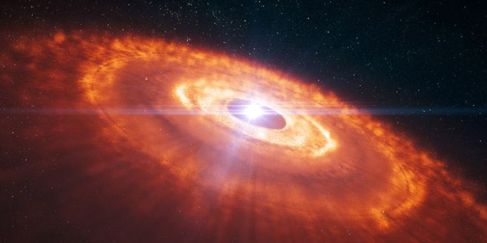 Является 2-й протопланетой для HD100546 молодой звезды