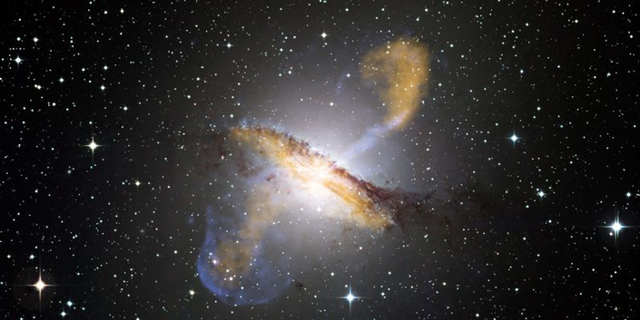 Первый раз могучий «ветер» из молекул был найден в галактике